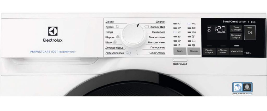 обзор и отзывы на стиральную машину Electrolux PerfectCare 600 EW6S4R06W