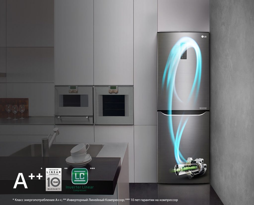 Холодильники LG: линейки и технологические решения